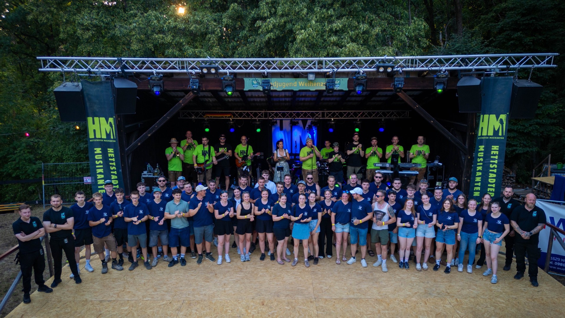 Gruppenbild der Landjugend Weihenzell 2026