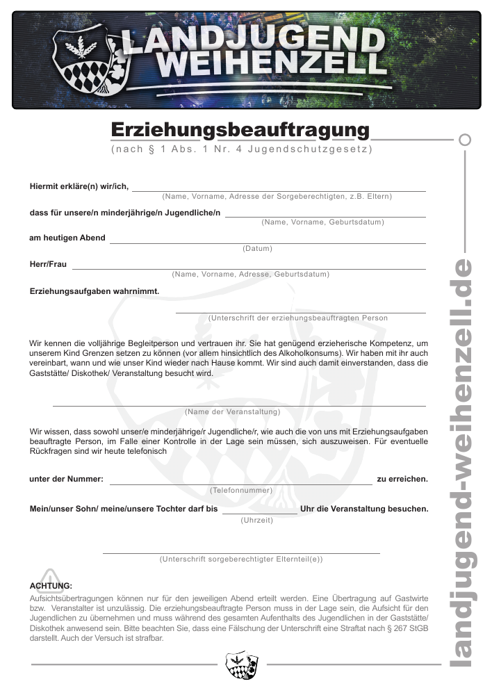 Vorschau unseres Muttizettels
